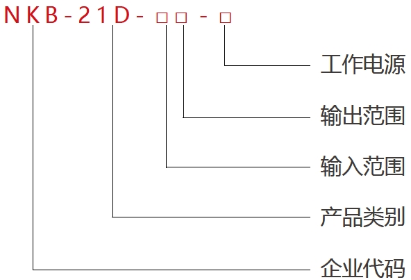 NKB-21D 导轨式交流电压变送器(图1)